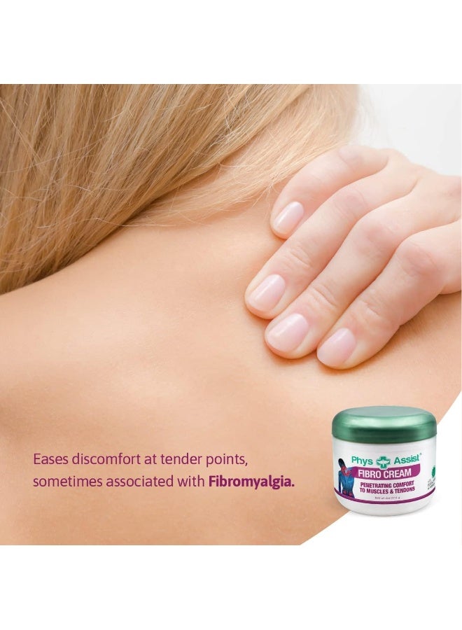 PhysAssist Fibro Cream Help to Soothe & Ease Tenderness, Generalized Pain & Sensitivity of Tissue & Muscles. 4 oz - Image 3
